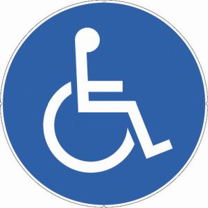 カーボーイ CAR-BOY カーボーイ CP40 カラープラポールサインキャッププレート 車イスマーク メーカー直送 代引不可 沖縄 離島不可