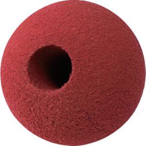 カーボーイ CAR-BOY カーボーイ AC161 安心クッション ボール型 65mm 穴あき 4個入 レッド