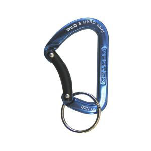 中林製作所 中林製作所 VEX-62 カラビナフラット 6mm 青 & 黒