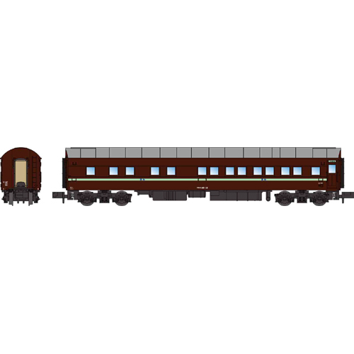 マイクロエース マイクロエース　A8561　マロネ40-12　淡緑帯　宮原客車区（予約）
