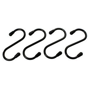 ニッサチェイン ニッサチェイン A-745K 黒 抗菌ファミリーフック 75mm