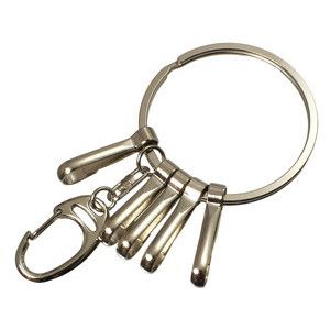 ニッサチェイン ニッサチェイン 12 ニッケル キーホルダー 5連