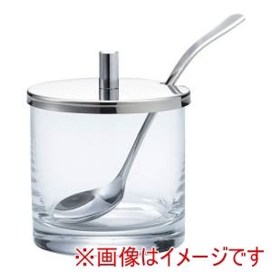 エムタカ M-TAKA エムタカ ガラス製 シュガーポット スプーン付 No.8410