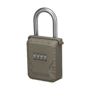 ダイケン ダイケン DK-N55 ボックス付南京錠 キー保管ボックス