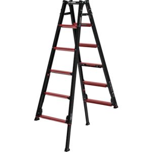アルインコ アルインコ GUD180X 伸縮脚付はしご兼用脚立 GAUDI-X ガウディ 180CM 最大使用質量100KG メーカー直送 代引不可 北海道沖縄離島不可