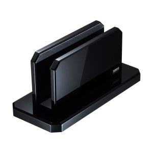 サンワサプライ SANWA SUPPLY サンワサプライ PDA-STN32BKN アクリルスタンド ノートパソコン用 縦置きタイプ