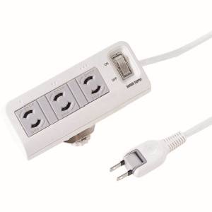 サンワサプライ SANWA SUPPLY 便利タップ(3個口・2m) TAP-B25