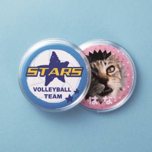 サンワサプライ SANWA SUPPLY 手作りバッジキット(丸・2個入り) JP-STB16