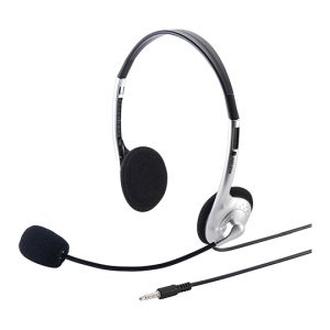 サンワサプライ SANWA SUPPLY タブレット用ヘッドセット MM-HS526TAB