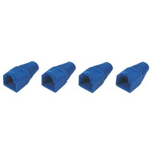サンワサプライ SANWA SUPPLY モジュラーカバー(先付けタイプ・ブルー) ADT-MC4B-10