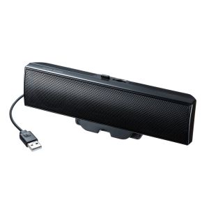 サンワサプライ SANWA SUPPLY サンワサプライ MM-SPU17BKN USBサウンドバースピーカー
