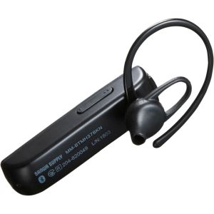 サンワサプライ SANWA SUPPLY サンワサプライ MM-BTMH37BKN Bluetooth モノラル ヘッドセット