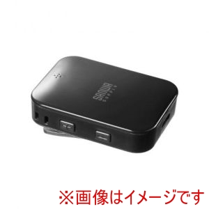 サンワサプライ SANWA SUPPLY サンワサプライ MM-BTAD6 Bluetoothオーディオトランスミッター&レシーバー