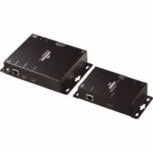 サンワサプライ SANWA SUPPLY PoE対応HDMIエクステンダー(セットモデル) VGA-EXHDPOE2