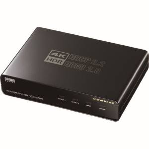 サンワサプライ SANWA SUPPLY 4K/60Hz・HDR対応HDMI分配器(2分配) VGA-HDRSP2