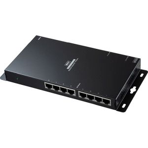 サンワサプライ SANWA SUPPLY ディスプレイエクステンダー(送信機)(8分配) VGA-EXL8N