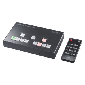 サンワサプライ SANWA SUPPLY サンワサプライ SW-UHD41UVC 4入力1出力HDMIスイッチャー 4K対応 画面分割 キャプチャ機能付き