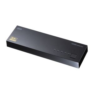 サンワサプライ SANWA SUPPLY サンワサプライ SW-HDR8K41L HDMI切替器 8K HDR HDCP2.3対応 4入力 1出力