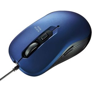 サンワサプライ SANWA SUPPLY 有線ブルーLEDマウス MA-BL114BL