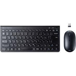 サンワサプライ SANWA SUPPLY サンワサプライ SKB-WL32SETBK ワイヤレスキーボード