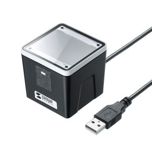 サンワサプライ SANWA SUPPLY サンワサプライ BCR-2D7 2次元バーコードリーダー 卓上タイプ