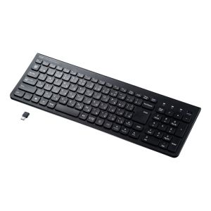 サンワサプライ SANWA SUPPLY サンワサプライ SKB-WL31CBK ワイヤレススリムキーボード