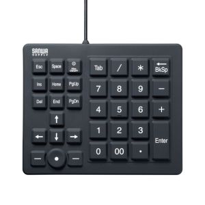サンワサプライ SANWA SUPPLY サンワサプライ NT-BS1BK 防水防塵 テンキー