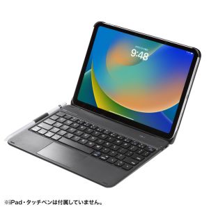 サンワサプライ SANWA SUPPLY サンワサプライ SKB-BTIPAD3BK 10.9インチiPad専用 ケース付きキーボード タッチパッド内蔵