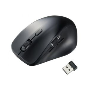 サンワサプライ SANWA SUPPLY サンワサプライ MA-WBS524BK 静音ワイヤレスマウス サイドホイール付き 5ボタン