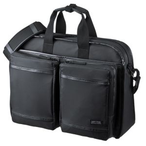 サンワサプライ SANWA SUPPLY 超撥水・軽量PCバッグ(3WAYタイプ) BAG-LW10BK