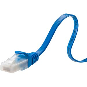 サンワサプライ SANWA SUPPLY サンワサプライ LA-FL6TS-15BL フラット LANケーブル カテゴリ6 ツメ折れ防止コネクタ付き
