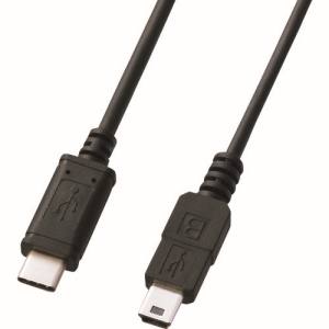 サンワサプライ SANWA SUPPLY USB2.0TypeC-miniBケーブル KU-CMB20