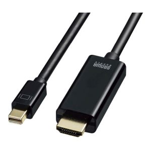 サンワサプライ SANWA SUPPLY サンワサプライ KC-MDPHDRA30 ミニDisplayPort-HDMI変換ケーブル HDR対応 3m