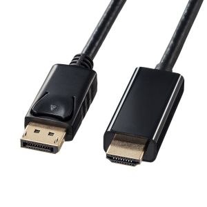 サンワサプライ SANWA SUPPLY サンワサプライ KC-DPHDA30 DisplayPort-HDMI変換ケーブル 3m