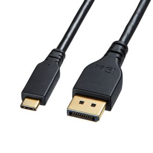 サンワサプライ SANWA SUPPLY サンワサプライ KC-ALCDPR30 TypeC-DisplayPort変換ケーブル 双方向 3m
