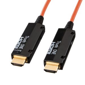 サンワサプライ SANWA SUPPLY サンワサプライ KM-HD20-FB10K 光ファイバHDMIケーブル 10m