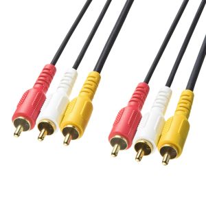 サンワサプライ SANWA SUPPLY サンワサプライ KM-V9-100K3 AVケーブル
