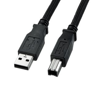サンワサプライ SANWA SUPPLY サンワサプライ KU20-NM50K2 ナイロンメッシュUSB2.0ケーブル