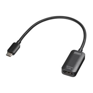サンワサプライ SANWA SUPPLY サンワサプライ AD-ALCHD02 USB Type C-HDMI変換アダプタ 4K 30Hz