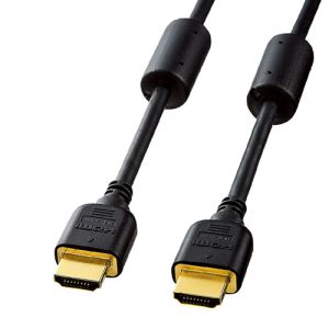サンワサプライ ハイスピードHDMIケーブル KM-HD20-10FC