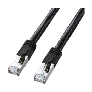 サンワサプライ SANWA SUPPLY PoECAT6LANケーブル（3m) KB-T6POE-03BK