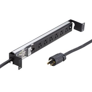 サンワサプライ SANWA SUPPLY サンワサプライ TAP-SVSL206-1U コンセントバー サーバーラック用 1U