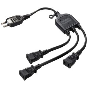 サンワサプライ SANWA SUPPLY ACアダプタ専用電源延長コード TAP-EX3BKN