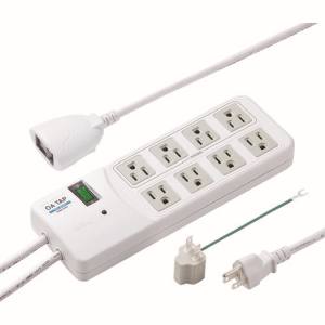 サンワサプライ SANWA SUPPLY 雷ガードタップ TAP-SP307