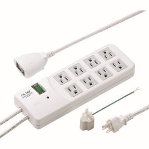 サンワサプライ SANWA SUPPLY 雷ガードタップ TAP-SP308