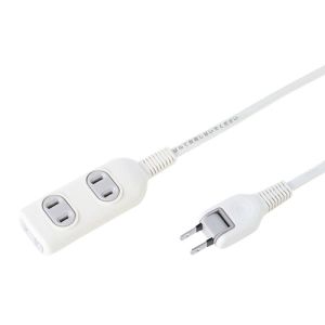 サンワサプライ SANWA SUPPLY 電源タップ 1m 3個口 TAP-3W1N