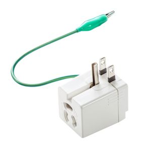 サンワサプライ SANWA SUPPLY サンワサプライ TAP-AD9W 温度ヒューズ内蔵アダプタ