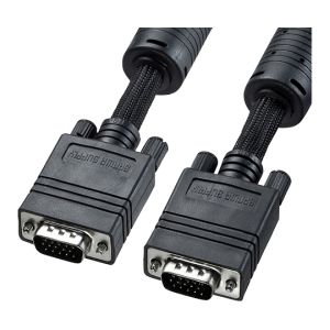 サンワサプライ SANWA SUPPLY ナイロンメッシュディスプレイケーブル KC-NMV100K
