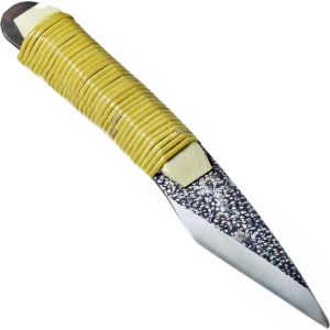 梅心子圀光 梅心子圀光 極上接木小刀 曲 籐巻 24mm