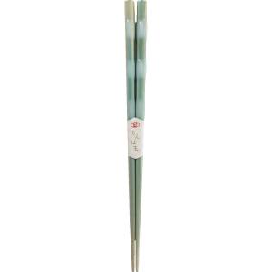 アオバ アオバ 食洗箸 とんぼ玉 アクア 23cm 水色